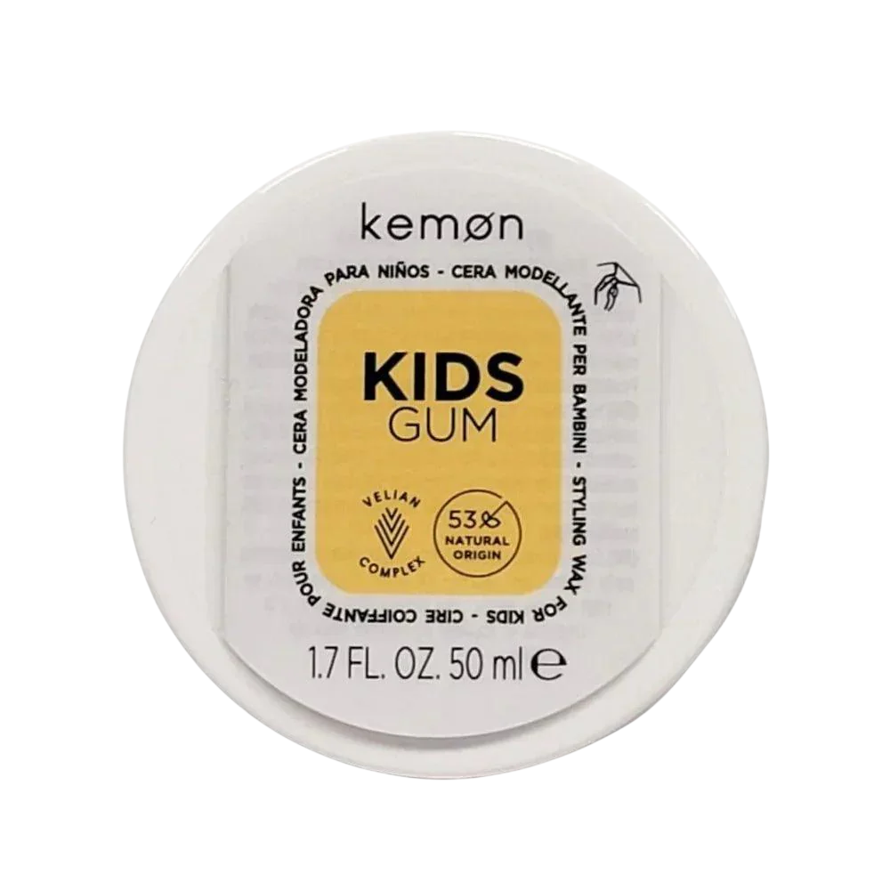 Kemon, Kids Gum, Hårstylingvax, Medium, 50 ml