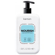 Kemon, Nourish Nourishing, Hårschampo, Återfuktande, 1000 ml