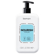 Kemon, Nourish Nourishing, Hårbehandlingskräm mask, Återfuktande, 1000 ml
