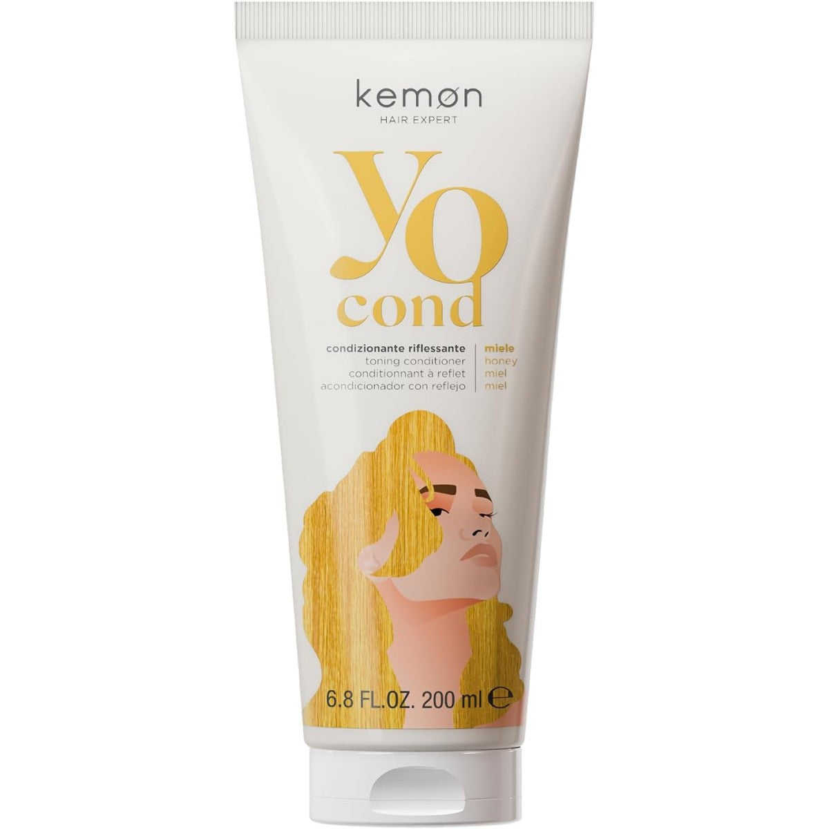 Kemon, Yo Miele Coloring, Hårfärgsbalsam, 200 ml