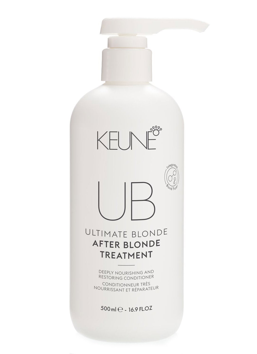 Keune, UB After Blonde, Hårbehandlingsbalsam, För näring, För färgat hår, 500 ml
