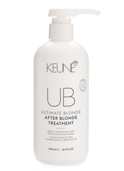 Keune, UB After Blonde, Hårbehandlingsbalsam, För näring, För färgat hår, 500 ml