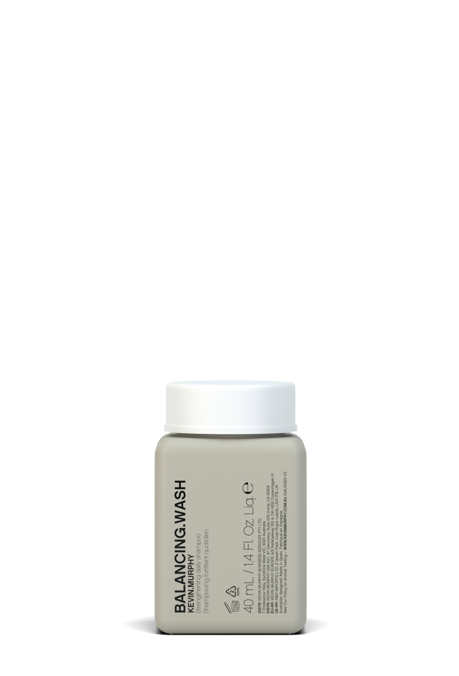 Kevin Murphy, Balancing Wash, Hair shampoo, To strengthen, 40 ml