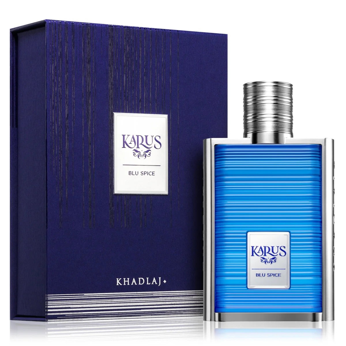 Khadlaj, Karus Blu Spice, Parfymvatten, För män, 100 ml