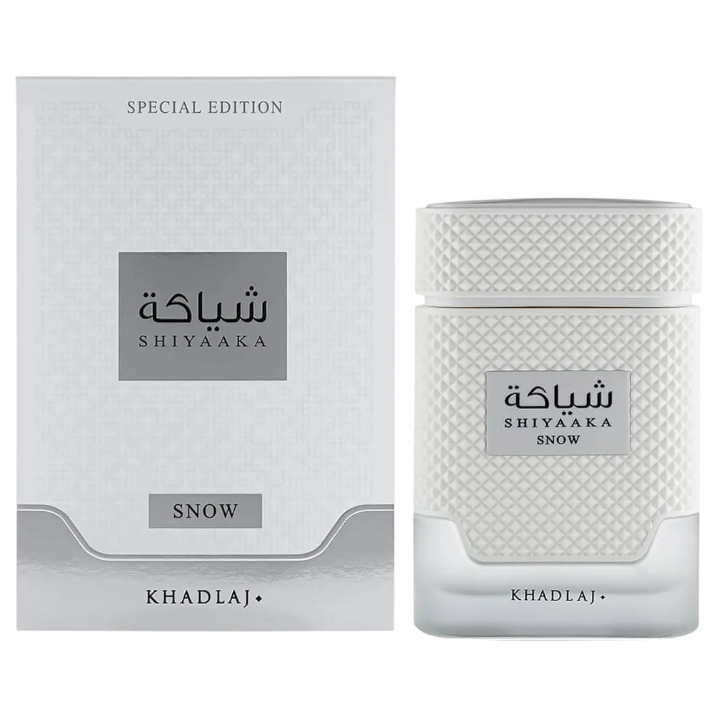 Khadlaj, Shiyaaka Snow, Parfymvatten, För män, 100 ml