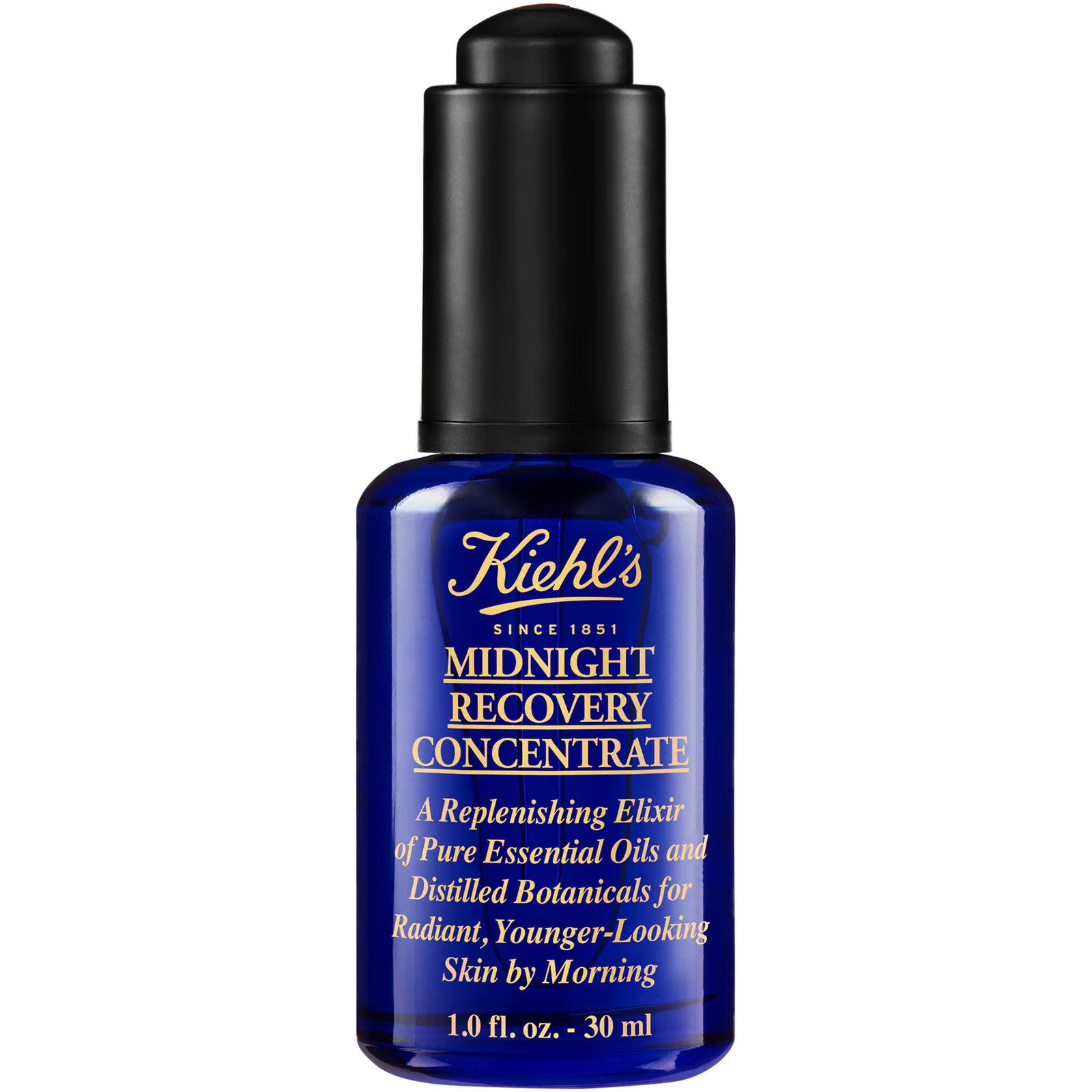 Kiehl's, Midnight Recovery Concentrate, Påfyllning, Natt, Olja, Ansikte, 30 ml