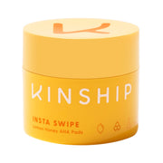 Kinship, Insta Swipe AHA Lemon Honey Pads, Exfoliering, Peel-off pads, 45 st