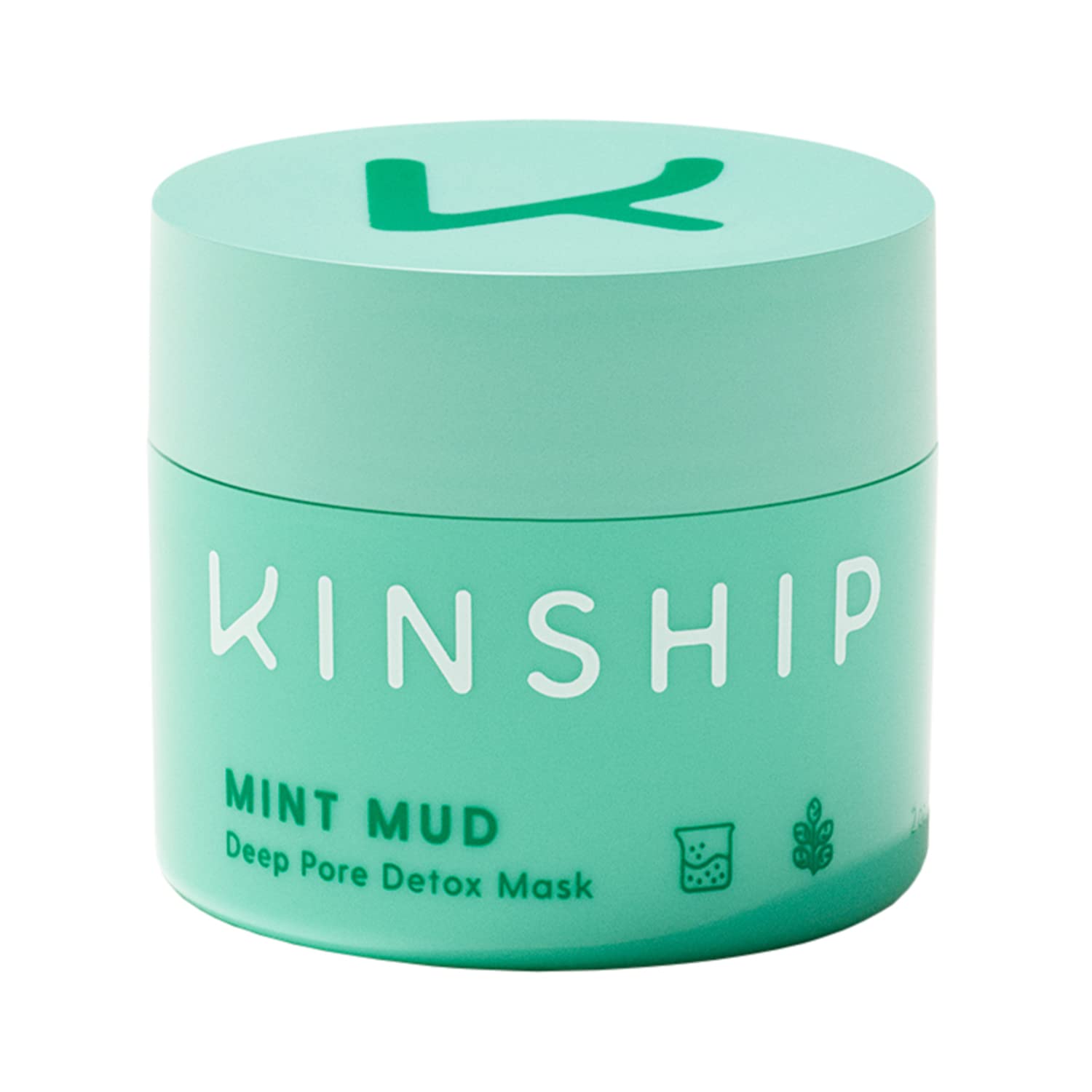 Kinship, Mint Mud Deep Pore Detox, Balansering, Lermask, För ansiktet, 57 g