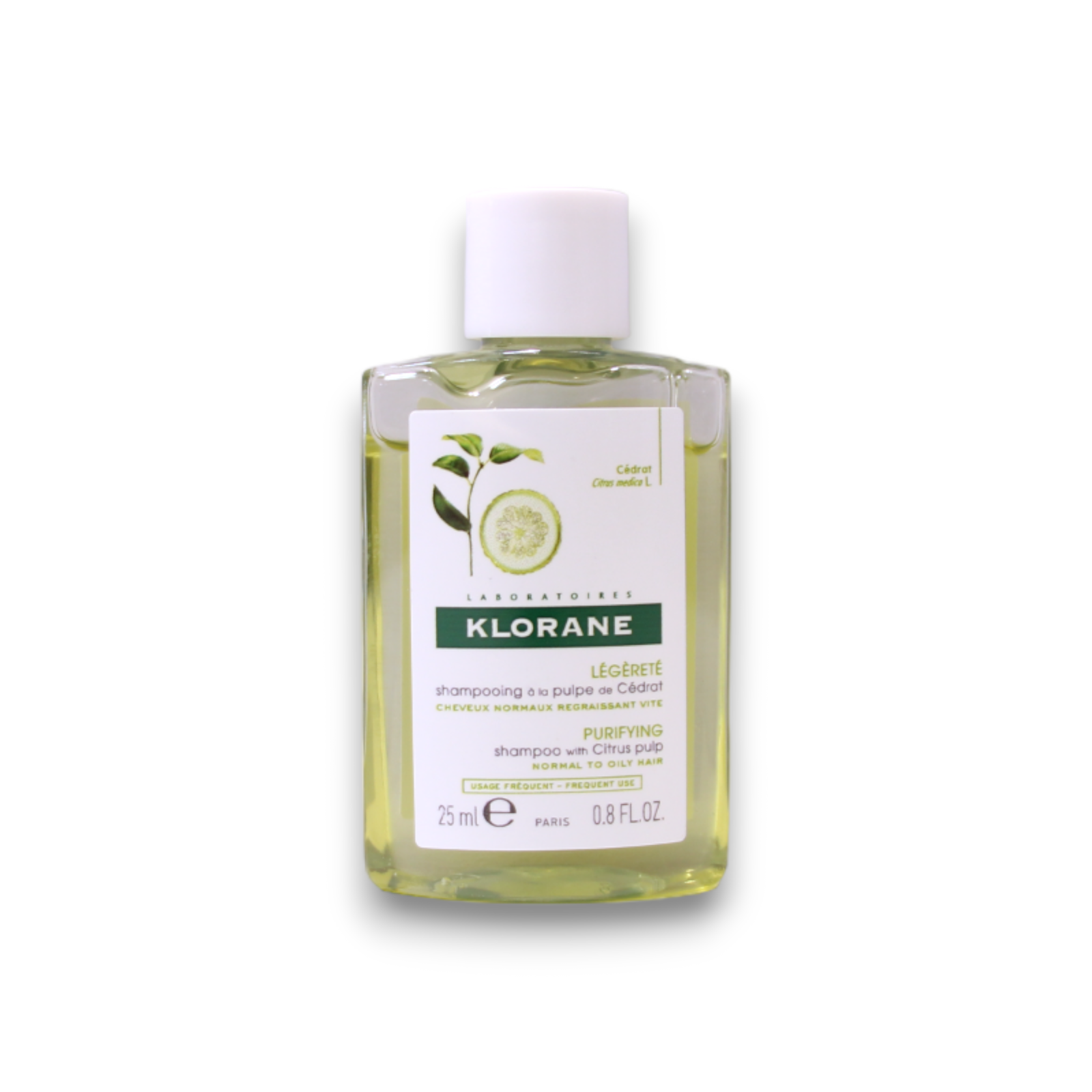 Klorane, Purifying, Shampoo, For cleansing, 25 ml