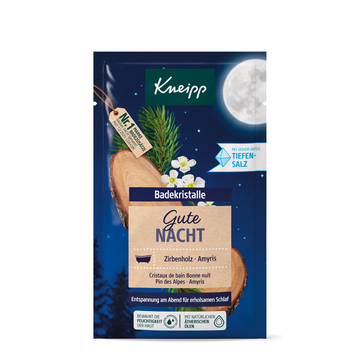 Kneipp, Good Night, Avslappnande, Bad salt, 60 g