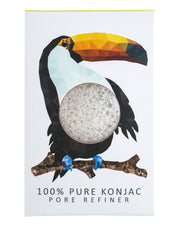 Konjac, Rainforest Toucan, Sminksvamp
