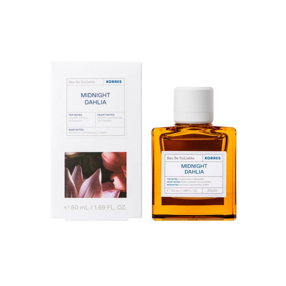 Korres, Midnight Dahlia, Eau de Toilette, Unisex, 50 ml
