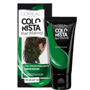 L'Oreal Paris, Colorista Hair Makeup, Semi-permanent hårfärg,  #GREENHAIR, 30 ml