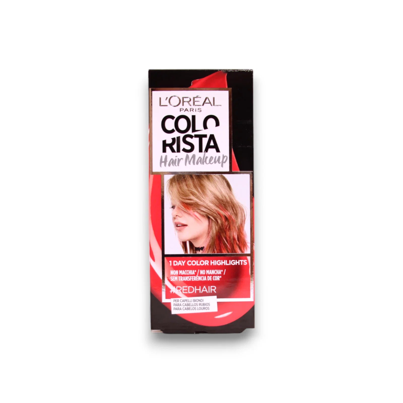 L'Oreal Paris, Colorista Hair Makeup, Semi-permanent hårfärg,  #REDHAIR, 30 ml