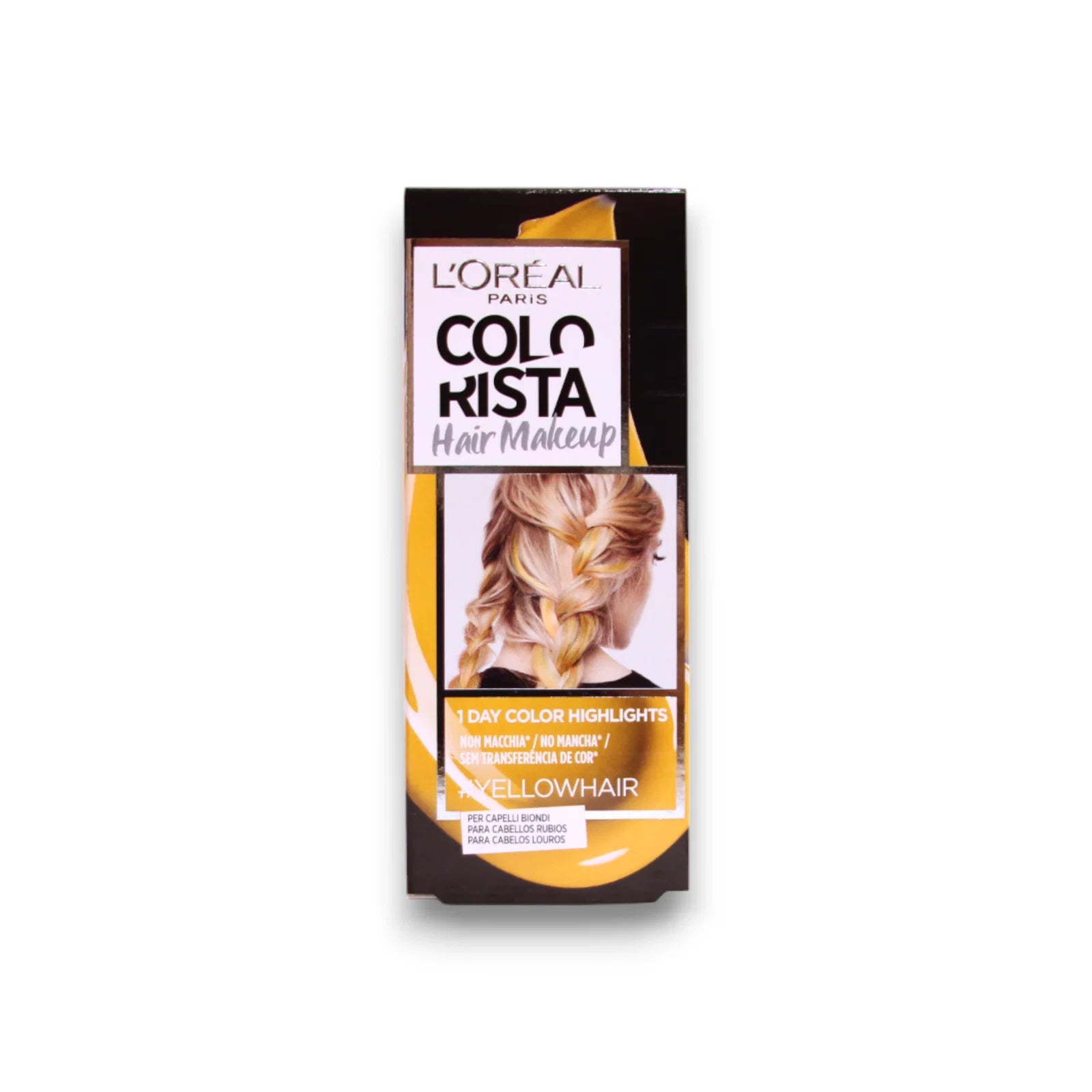 L'Oreal Paris, Colorista Hair Makeup, Semi-permanent hårfärg,  #YELLOWHAIR, 30 ml