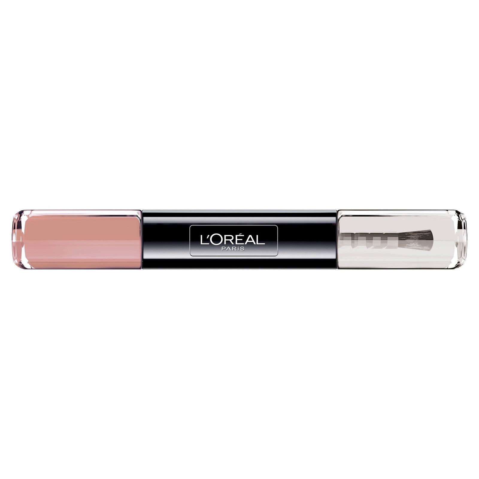 L'Oreal Paris, Infallible, Gel-effekt, Nagellack 2-i-1, 012, För Alltid Mink, 2 x, 5 ml