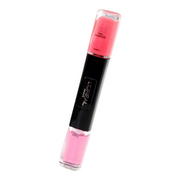 L'Oreal Paris, Infallible, Nagellack 2-i-1, 033, Rosa krigare, 2 x, 5 ml