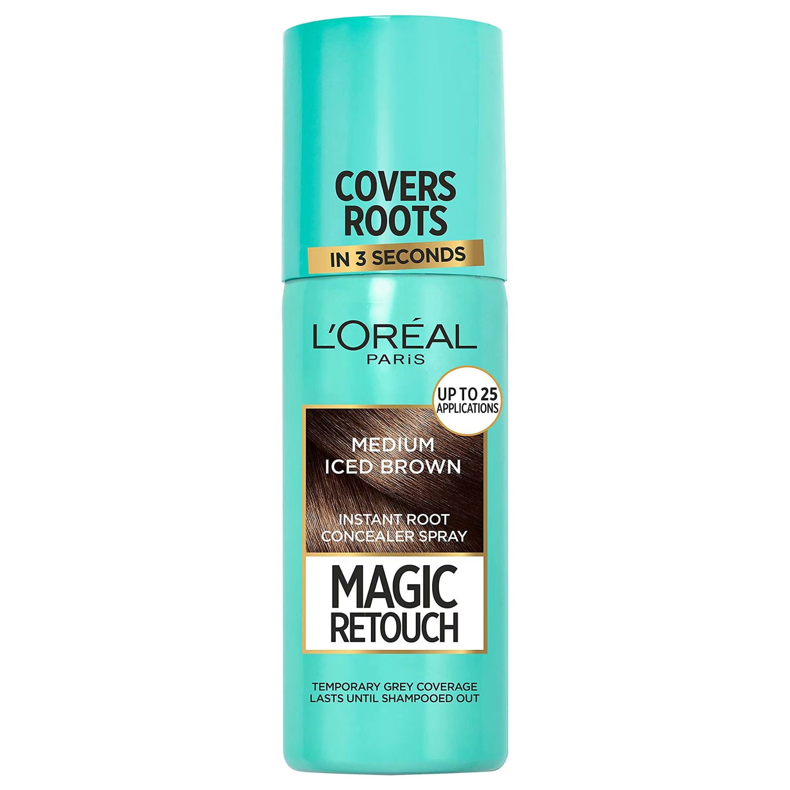 L'Oreal Paris, Magic Retouch, Utväxtspray,   Medium Iced Brown, 75 ml