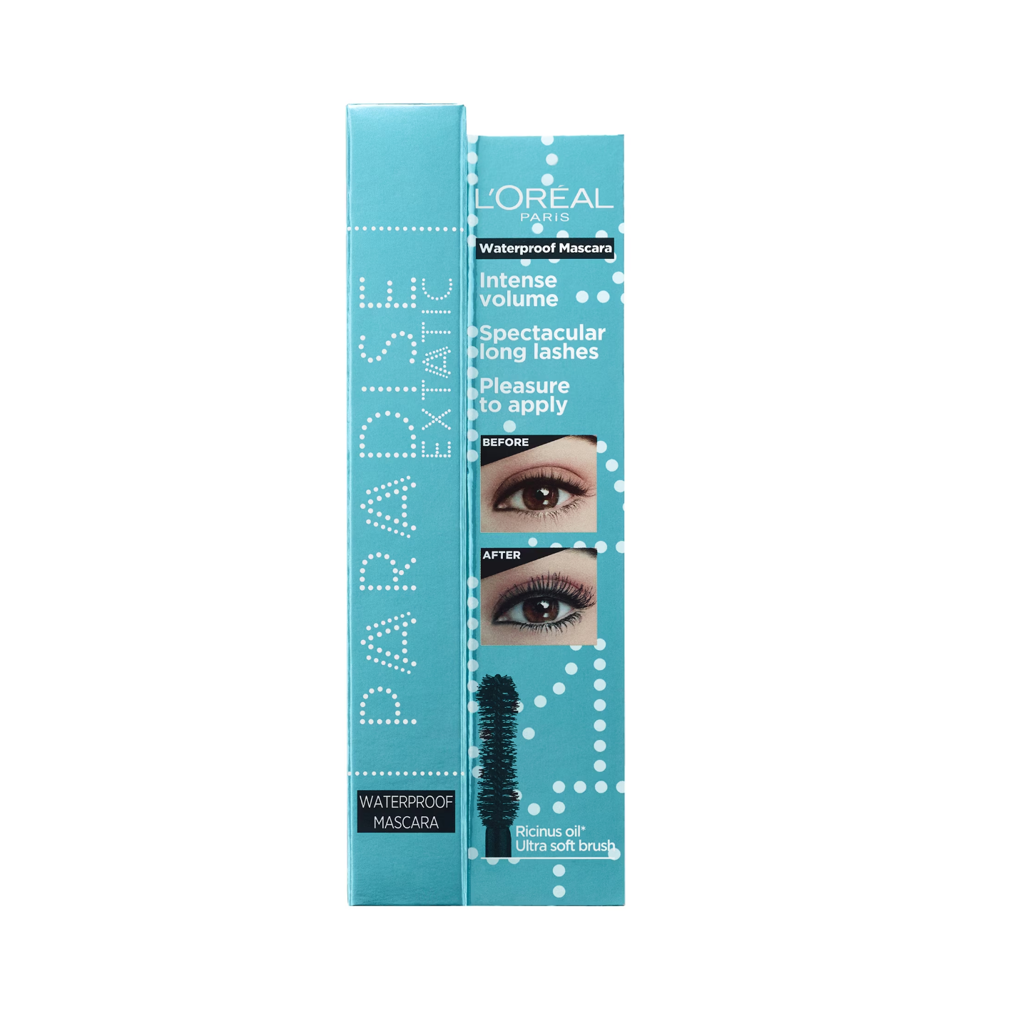 L'Oreal Paris, Paradise Extatic, Vattentät, Volymgivande, Mascara, Svart, 6.4 ml