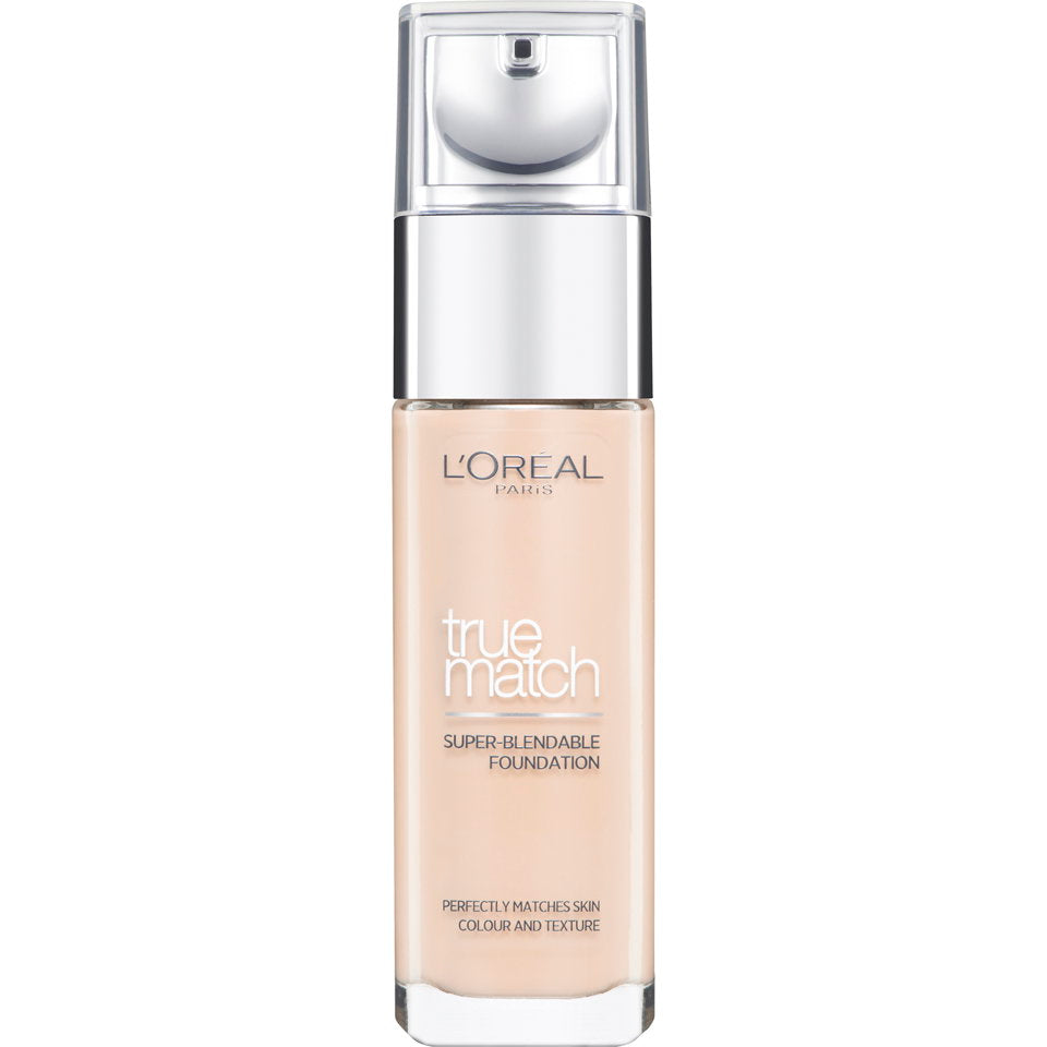 L'Oreal Paris, True Match, Naturlig finish, Flytande foundation, 2.R/2.C, Ros Vanilj, SPF 17, 30 ml