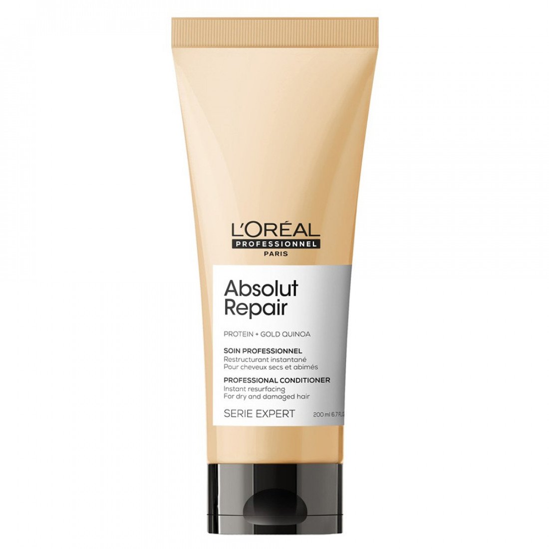 L'Oreal Professionnel, Serie Expert Absolut Repair, Protein + Guld quinoa, Hårbalsam, Omedelbar ytbehandling, 200 ml