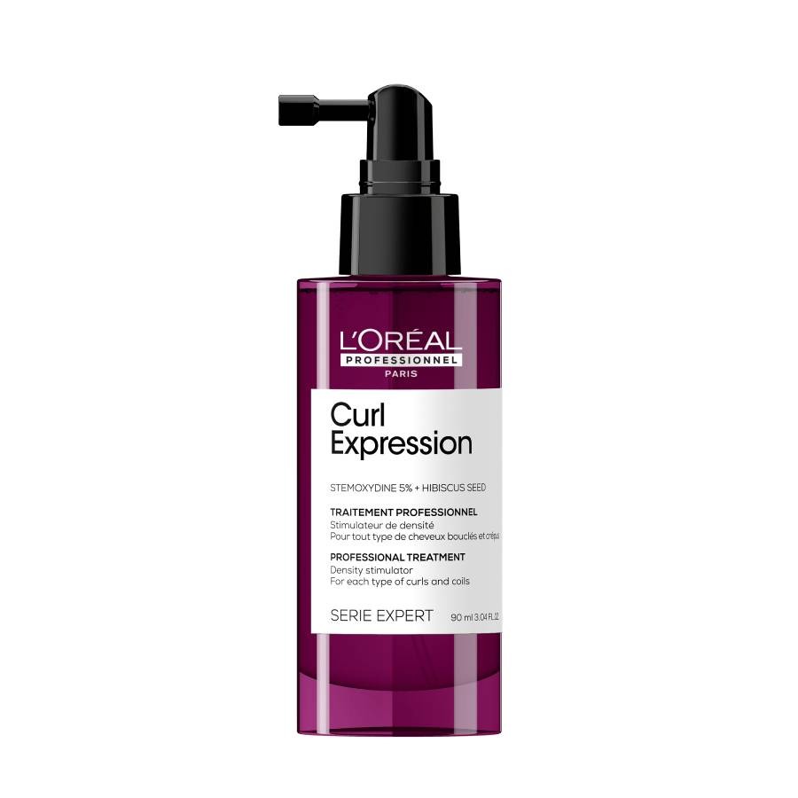 L'Oreal Professionnel, Serie Expert Curl Expression, Stemoxydin5% + Hibiskusfrön, Hårbottenbehandlingsspray, För densitet och vitalitet, 90 ml