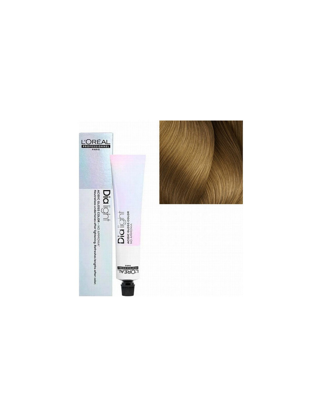 L'Oreal Professionnel, Dia Light, Ammoniakfri, Permanent hårfärg, 8.3 , 50 ml