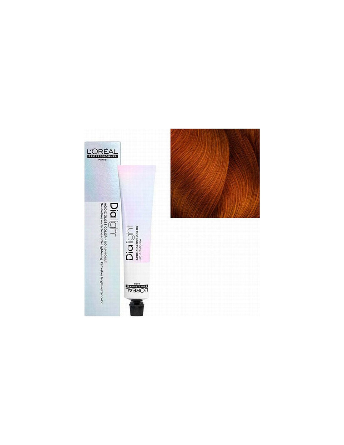 L'Oreal Professionnel, Dia Light, Ammoniakfri, Permanent hårfärg, 7.40 , 50 ml