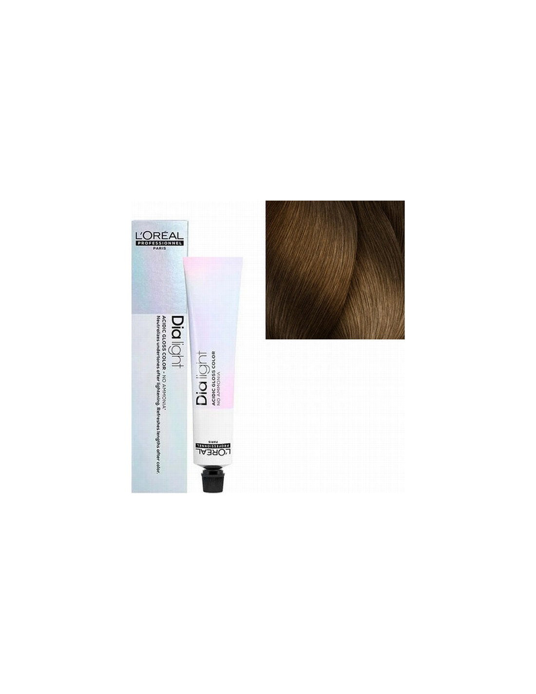 L'Oreal Professionnel, Dia Light, Ammoniakfri, Permanent hårfärg, 7.31 , 50 ml
