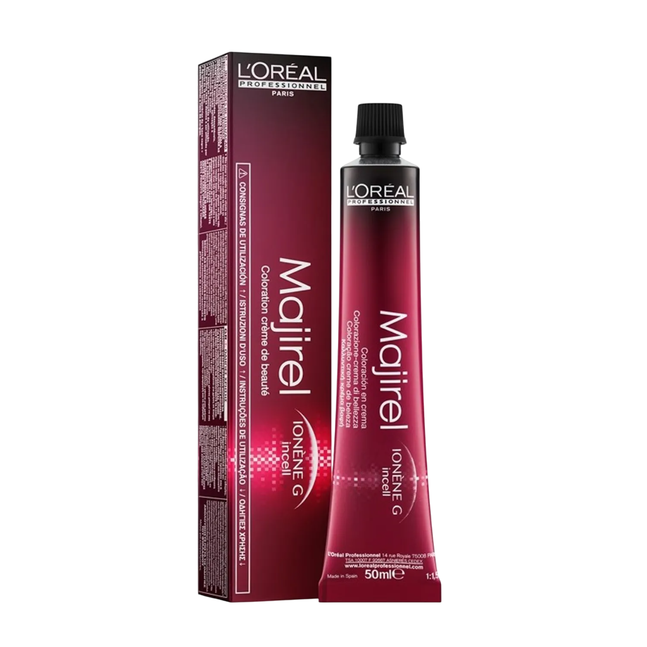 L'Oreal Professionnel, Majirel, Permanent hårfärg, 4.3 , 50 ml