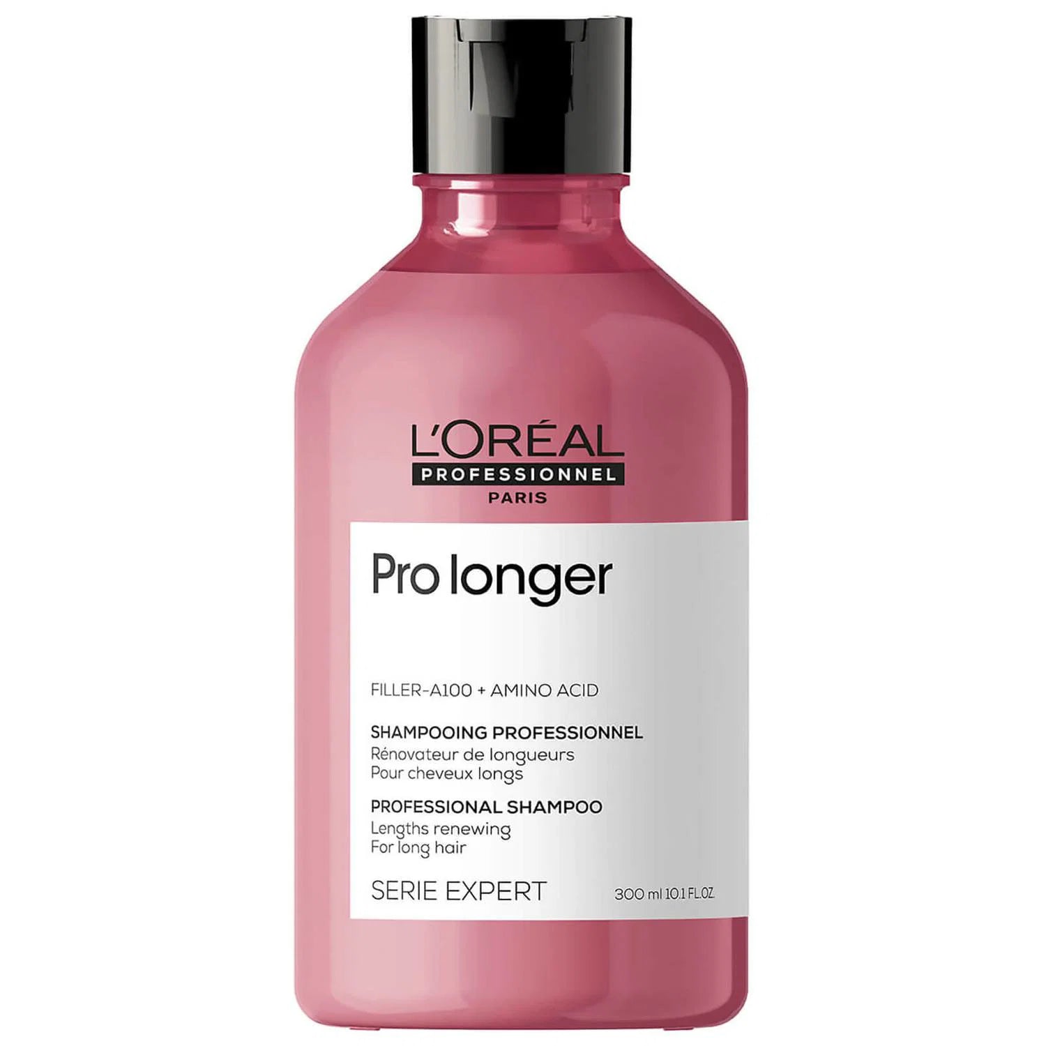 L'Oreal Professionnel, Serie Expert Pro Longer, Fyllmedel-A100 + Aminosyra, Hårschampo, Förnyelse av längder, 300 ml