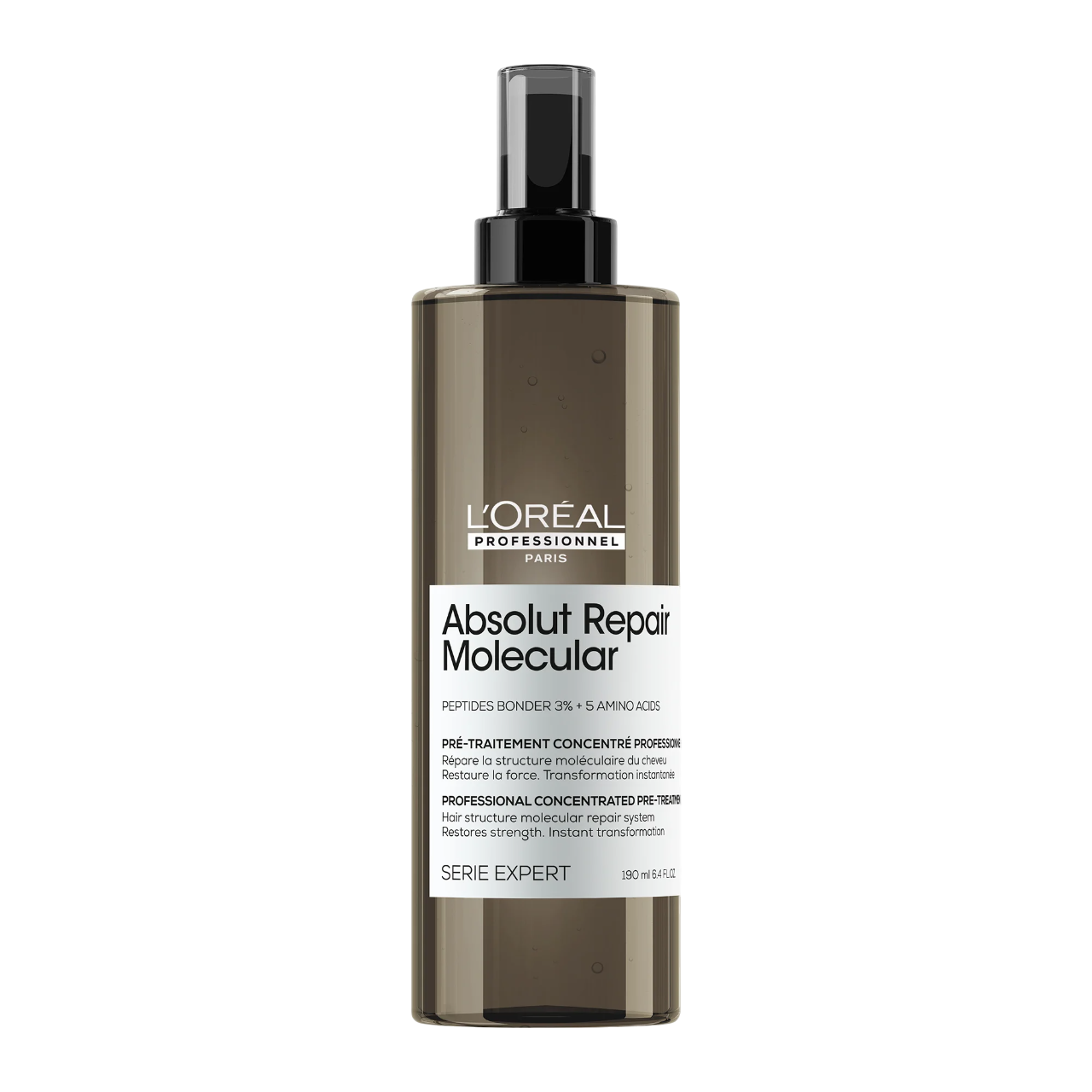 L'Oreal Professionnel, Serie Expert Absolut Repair Molecular, Hårspraybehandling, Restorativ, 190 ml