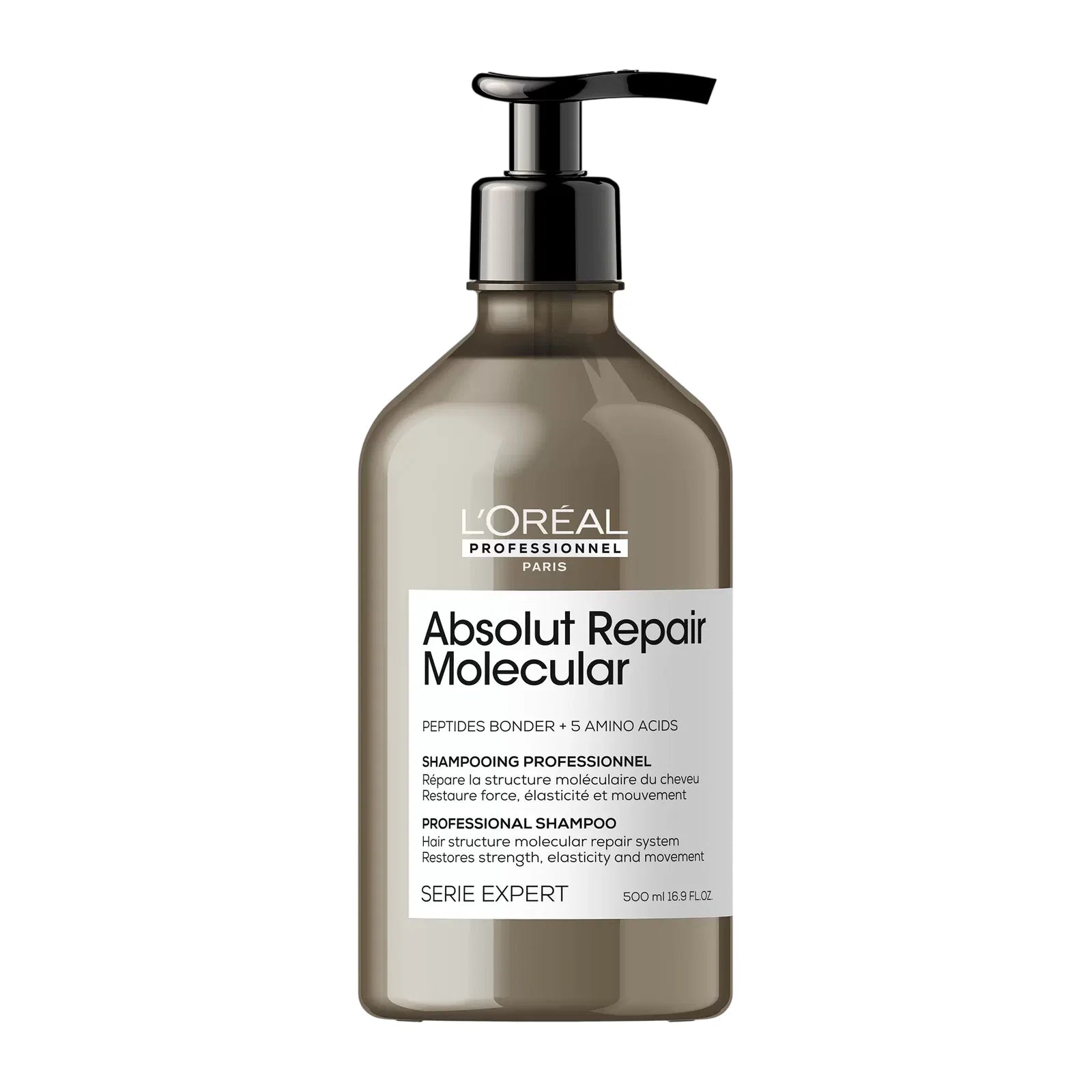 L'Oreal Professionnel, Serie Expert Absolut Repair Molecular, Hårschampo, Reparation, 500 ml