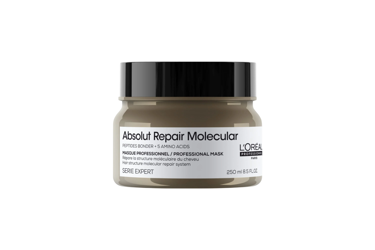 L'Oreal Professionnel, Serie Expert Absolut Repair Molecular, Hårbehandlingskräm mask, För reparation, 250 ml