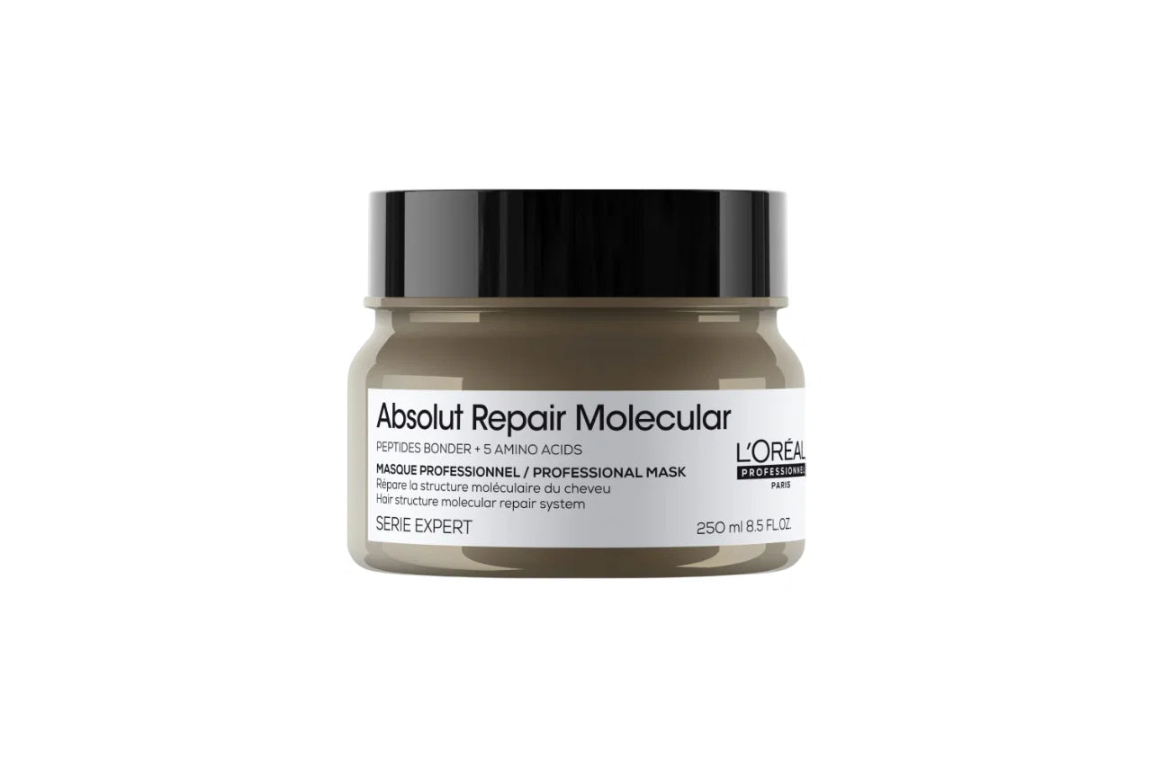 L'Oreal Professionnel, Serie Expert Absolut Repair Molecular, Hårbehandlingskräm mask, För reparation, 250 ml