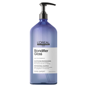 L'Oreal Professionnel, Serie Expert Blondifier Gloss, Acai-polyfenoler, Hårschampo, Återskapande och belysning, 1500 ml