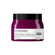 L'Oreal Professionnel, Serie Expert Curl Expression, Glycerin 2,5% + Urea H + Hibiskusfrön, Hårbehandlingskräm mask, Intensiv återfuktning, 500 ml