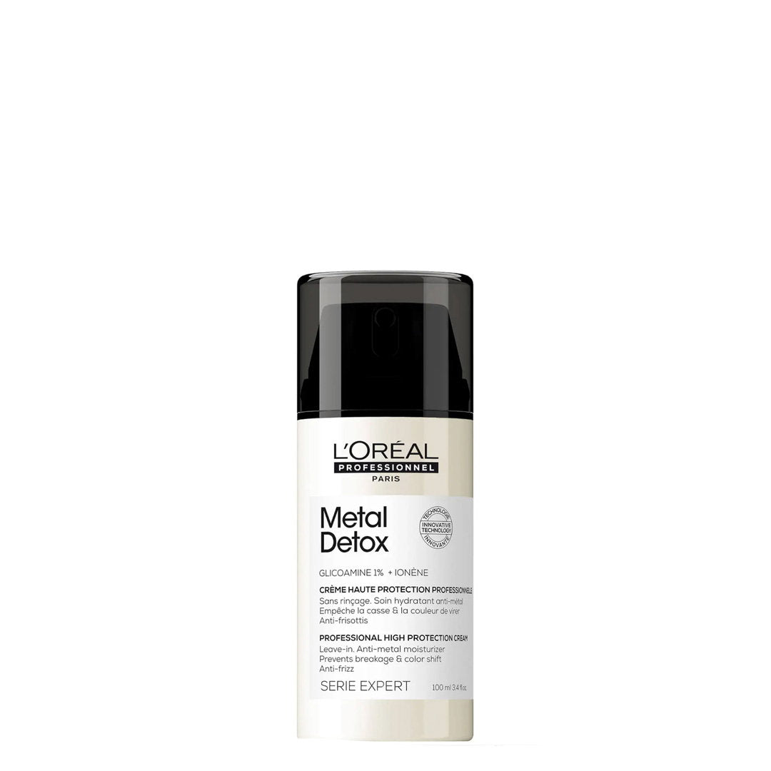 L'Oreal Professionnel, Serie Expert Metal Detox, Leave-in krämbehandling för hår, Antimetall, 100 ml
