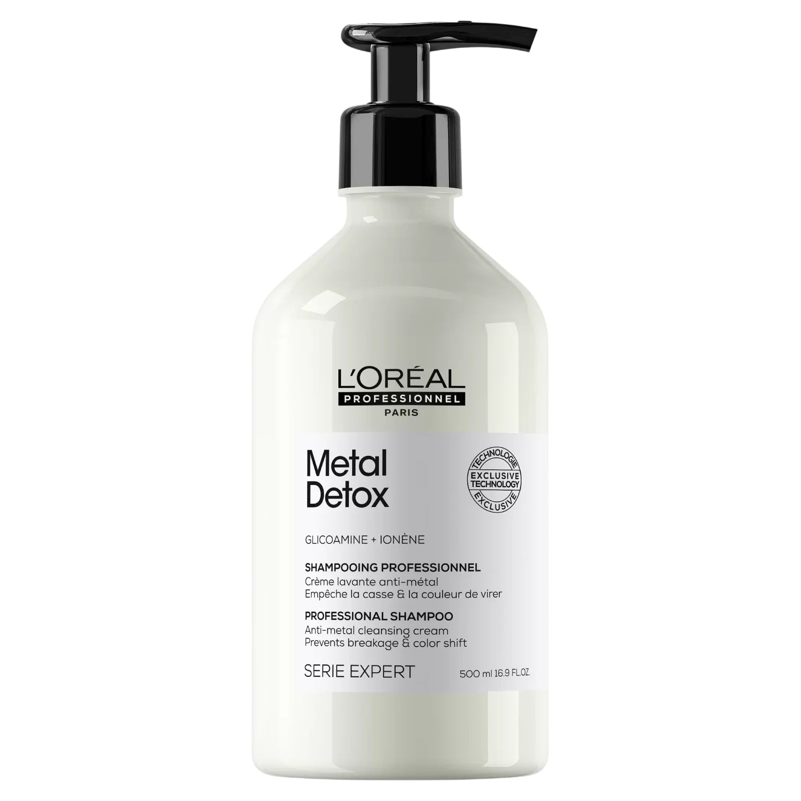 L'Oreal Professionnel, Serie Expert Metal Detox, Hårschampo, Antimetall, 500 ml