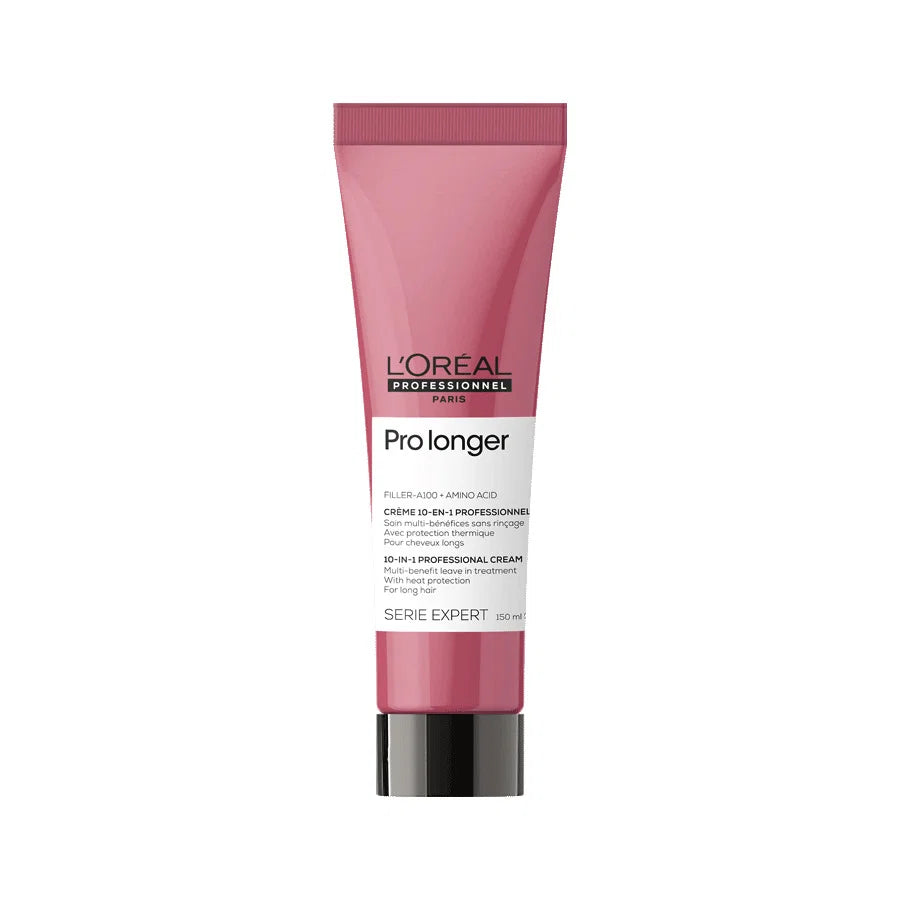 L'Oreal Professionnel, Serie Expert Pro Longer, Fyllmedel-A100 + Aminosyra, Leave-in krämbehandling för hår, Förnyelse, 150 ml