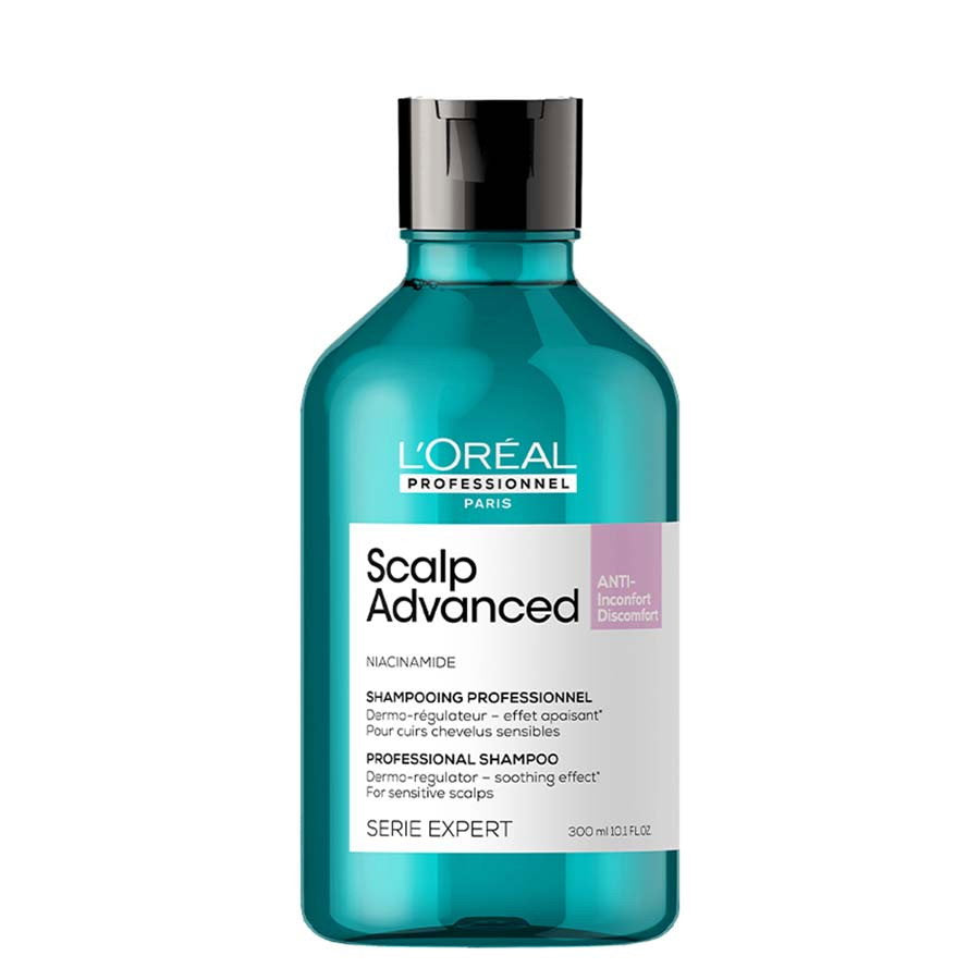 L'Oreal Professionnel, Serie Expert Scalp Advanced, Hårschampo, Mot obehag, 300 ml