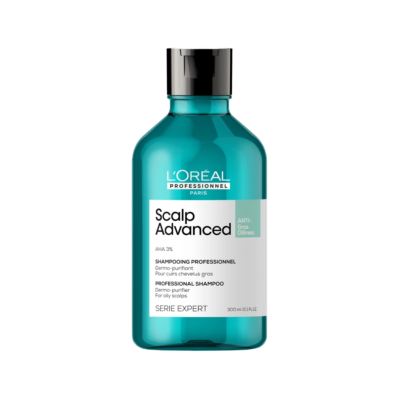 L'Oreal Professionnel, Serie Expert Scalp Advanced, Hårschampo, För rening, 300 ml