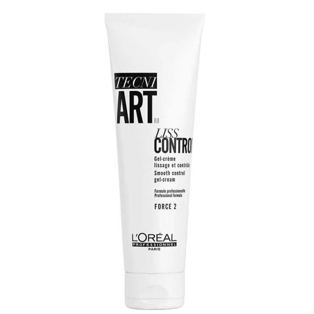 L'Oreal Professionnel, Tecni.Art Liss Control, Hårstylingsgel, Mot friss, Lätt stadga, 150 ml