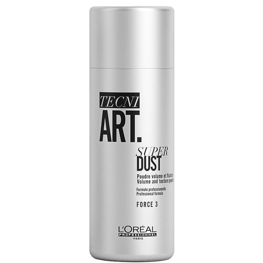 L'Oreal Professionnel, Tecni.Art Super Dust, Stylingpulver för hår, För volym & textur, Starkt grepp, 7 g