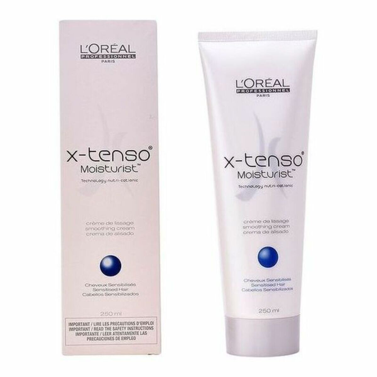 L'Oreal Professionnel, X-Tenso Moisturist, Hårkräm behandling, För utjämning, 250 ml