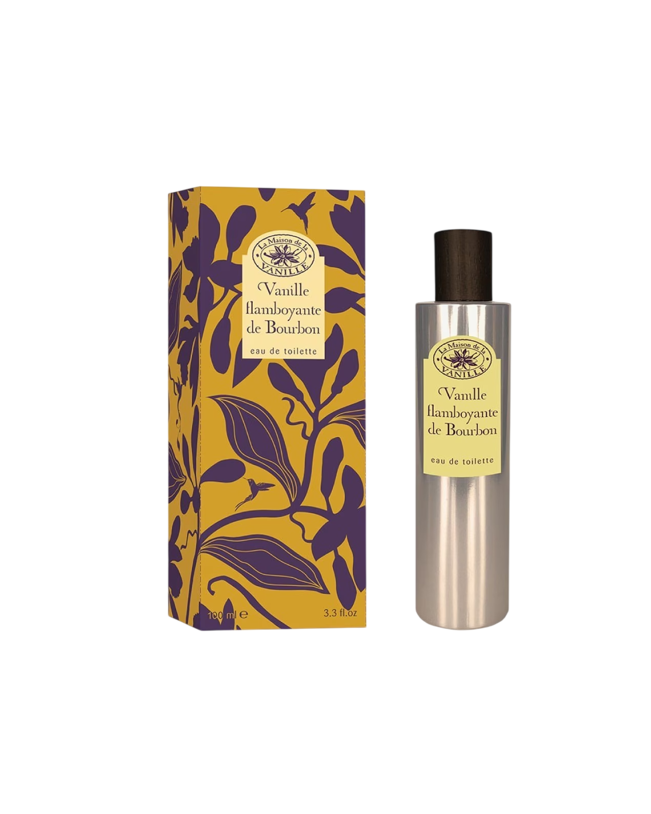 La Maison De La Vanille, Vanille Flamboyante Bourbon, Eau de Toilette, Unisex, 100 ml