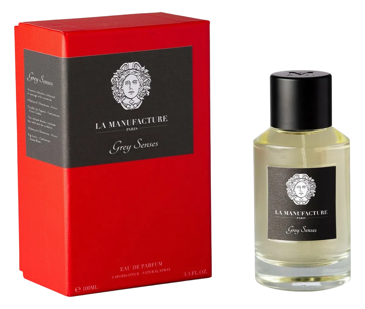 La Manufacture, Grey Senses, Parfymvatten, Unisex, 100 ml