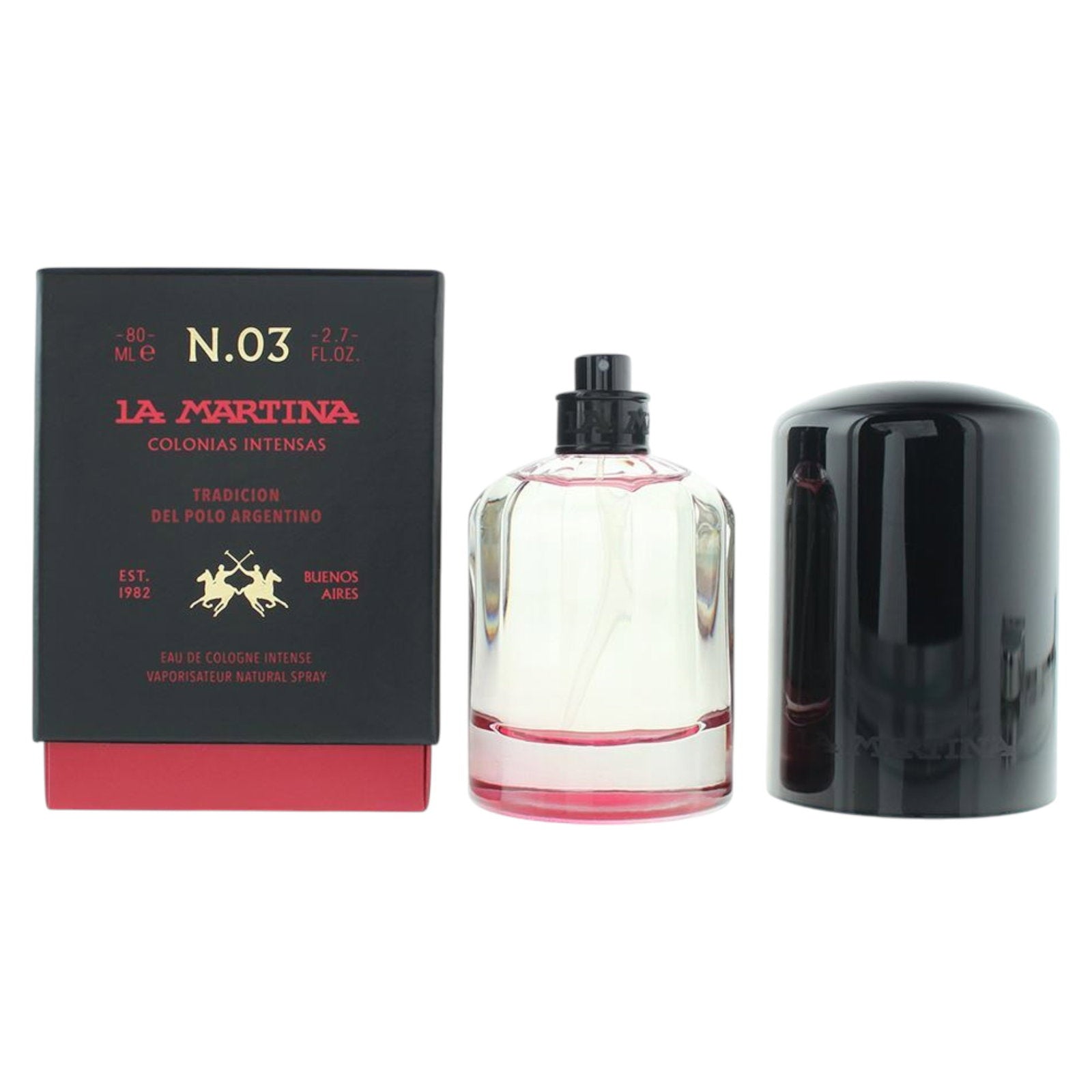 La Martina, Nude Amber Intense, Eau de Cologne, Unisex, Flaska, 80 ml