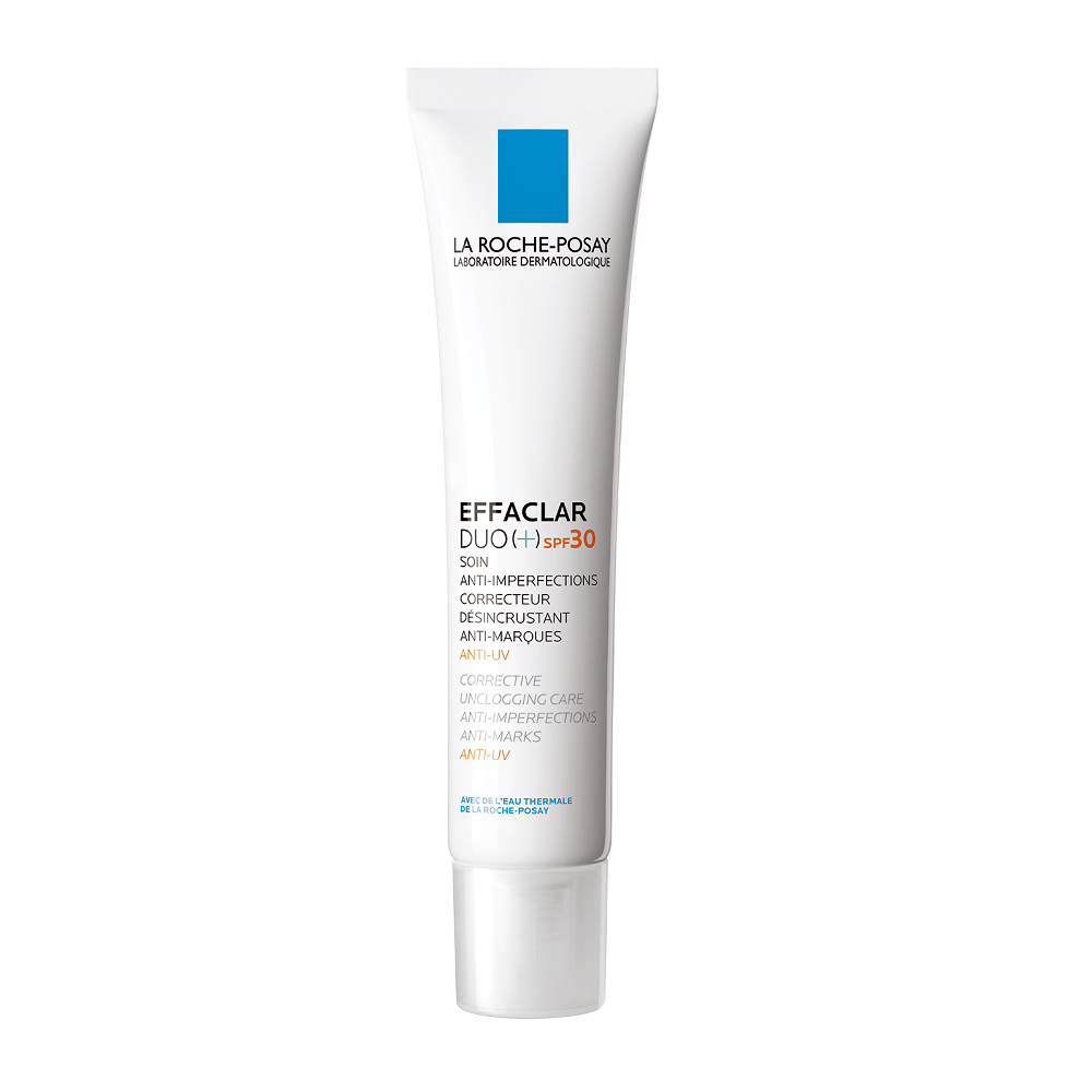La Roche-Posay, Effaclar Duo+, Mot Ojämnheter, Morgon, Gelkräm, För ansiktet, SPF30, 40 ml