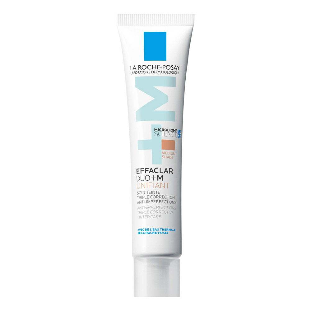 La Roche-Posay, Effaclar Duo+M, Unifying, Färgad fuktighetskräm, Medium, 40 ml